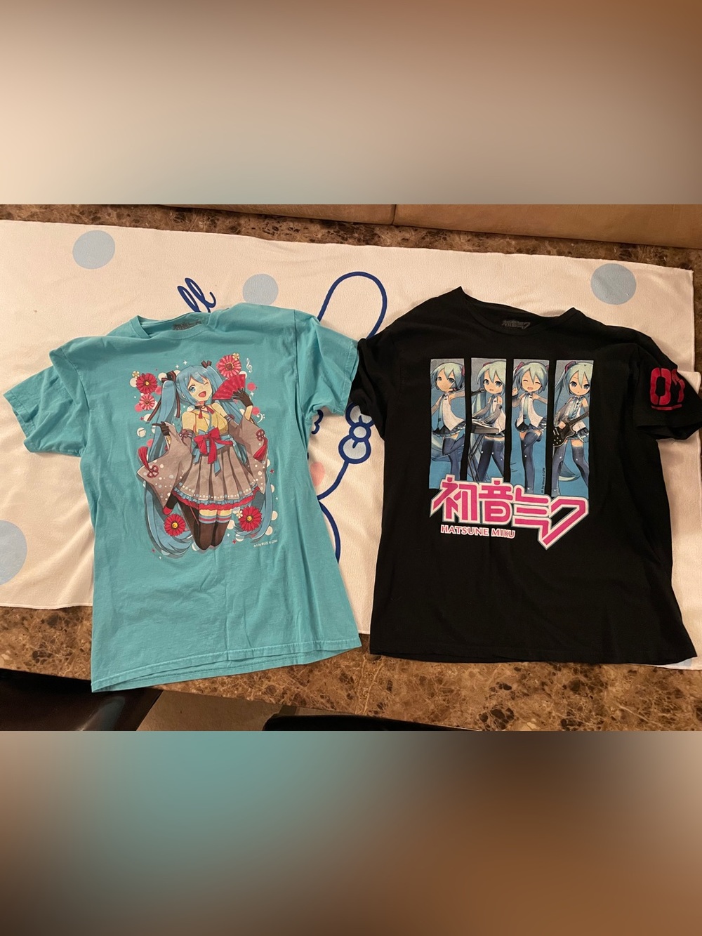 2 Hatsune Miku T-shirts